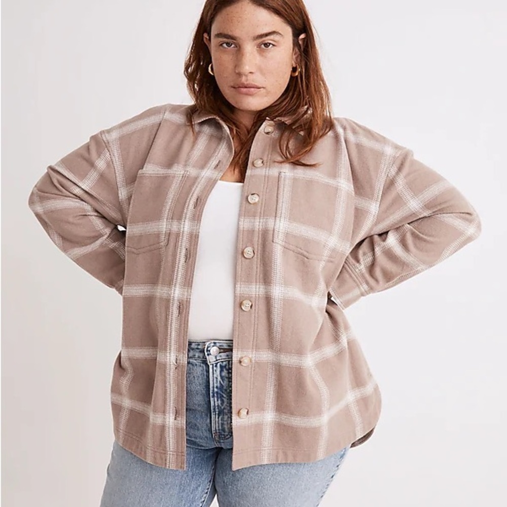 NWT Madewell shirt-jacket